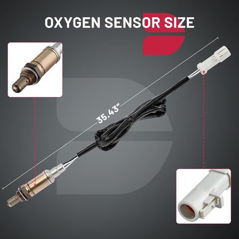 BDFHYK Oxygen Sensor Upstream Downstream O2, Compatible with Ford F150 F250, Compatible with Mercury Cougar, 15717 15716 15664 ZZC318861 Replacement 1PCS in Saudi Arabia
