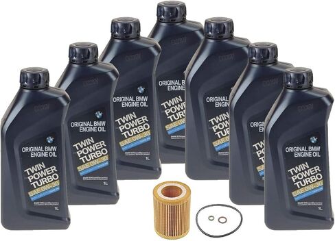 طقم تغيير الزيت الأصلي 0W-30 Twin Power Turbo سعة 7 لتر لسيارات BMW in Saudi Arabia