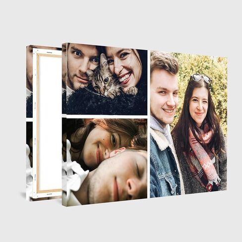 DIYKST Custom Canvas Prints with Your Photos Canvas Prints Custom Picture Canvas Customized Photo Personalized Canvas Pictures for Wall Decor Gifts for Couple valentines Day 8 X 12-24 X 36 in Saudi Arabia
