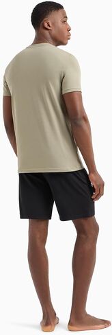 Emporio Armani Men's Classic Eagle Mid Length Dress Socks in Saudi Arabia