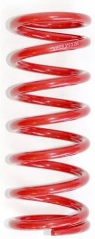 2.5 Inch ID Coil Over Spring, 12 Inch Length, Black or Red, 100-600 lb Rate Options (Black, Rate in Pounds: 100 Lbs) in Saudi Arabia
