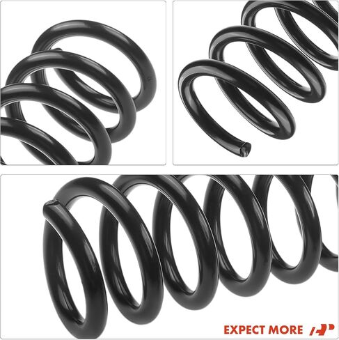 A-Premium 2Pcs Front Suspension Coil Spring Set Compatible with Mercedes-Benz W202 C220 1994-1996, C230 1997-2000, C280 1994-2000, Standard Suspension, Driver and Passenger Side, Replace# 2023211904 in Saudi Arabia