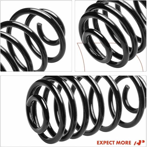 A-Premium 2Pcs Rear Suspension Coil Spring Set Compatible with Chevrolet Malibu, Chevelle & Buick Skylark, Special & Oldsmobile Cutlass & Pontiac Grand Prix, Tempest, Driver and Passenger Side in Saudi Arabia