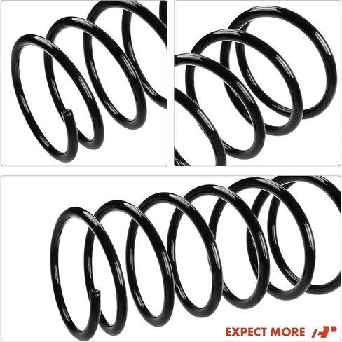 A-Premium 2Pcs Front Suspension Coil Spring Set Compatible with Toyota Corolla 1995-2002 1.8L, Driver and Passenger Side, Replace# 4813102380, 4813102480 in Saudi Arabia