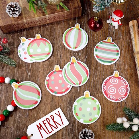 Whaline Christmas Sticky Note Red Green Gift Box Notepad 9 Designs Present Reminder Memo Pad for Xmas Winter Annotating Office Classroom Supplies, 18 Packs in Kuwait