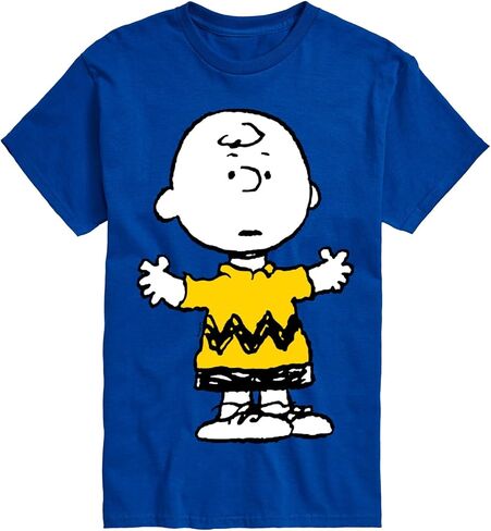 Peanuts - Charlie Brown Standing - تي شيرت برسومات بأكمام قصيرة للرجال in Kuwait