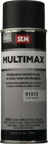 SEM 61013 Flat Black Promax General Purpose Enamel - 12 oz. in Saudi Arabia