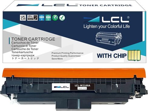 LCL 148A Black Toner Cartridge with Chip Replacement for HP 148A W1480A 148X W1480X for HP Laserjet Pro 4001 4001n 4001dn 4001dw MFP 4101 4101fdn 4101fdw Printer (1-Pack ) in Saudi Arabia