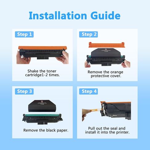 LCL 148A Black Toner Cartridge with Chip Replacement for HP 148A W1480A 148X W1480X for HP Laserjet Pro 4001 4001n 4001dn 4001dw MFP 4101 4101fdn 4101fdw Printer (1-Pack ) in Saudi Arabia