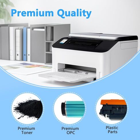 LCL 148A Black Toner Cartridge with Chip Replacement for HP 148A W1480A 148X W1480X for HP Laserjet Pro 4001 4001n 4001dn 4001dw MFP 4101 4101fdn 4101fdw Printer (1-Pack ) in Saudi Arabia