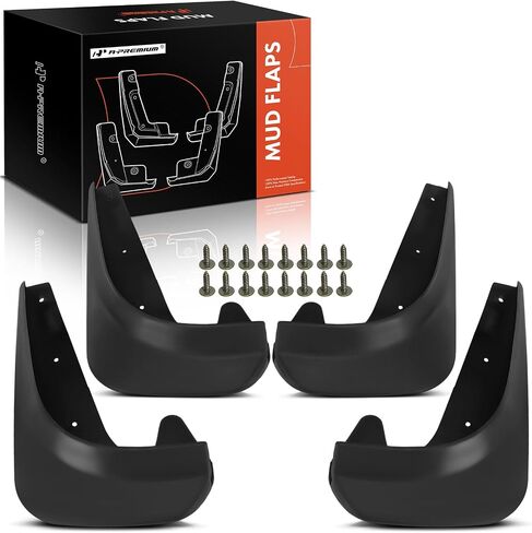 A-Premium Set of 4PCS Mud Flaps Splash Guards Mudguards Mudflaps with Hardware Kits Accessory Compatible with Kia Stinger 2018-2023, Front and Rear, Driver & Passenger Side in Saudi Arabia