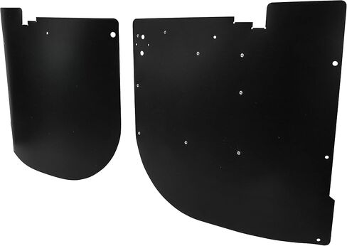 KUAFU قطعتان من بطانات حاجز خلفي مشاعل داخلية متوافقة مع 2013-2017 Polaris Ranger XP 900/ XP 1000 بما في ذلك نماذج الطاقم 2015 570 بالحجم الكامل/570 واقيات الطين بالحجم الكامل in Saudi Arabia