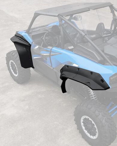 XXL Fender Flares for Kawasaki Teryx KRX 1000 2020-2025 Accessories, Front Rear Heavy-Duty Combined Extended Mud Flaps Extension Mud Guards for Kawasaki Teryx KRX 1000, Replace #99994-1324 in Saudi Arabia