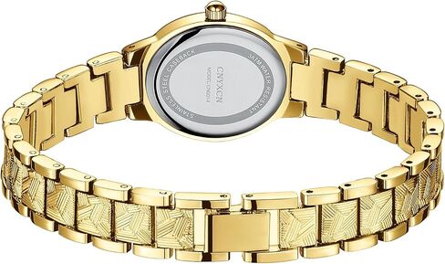 Vintage Gold Watches for Women with Oval Case,Roman Numeral Dial,Golden Tone Bracelet Strap,Water Resistant,Includes Tools in Kuwait