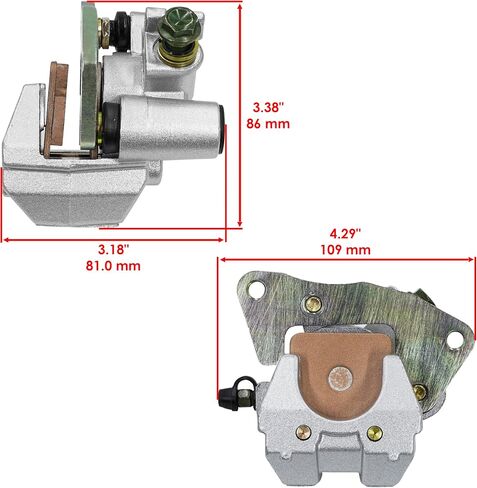 الفرجار الأمامي الأيمن والأيسر من كالتريك متوافق مع Yamaha Grizzly 600 YFM600FWA 98-02 4WV-2580U-00-00 4WV-2580T-00-00 in Saudi Arabia
