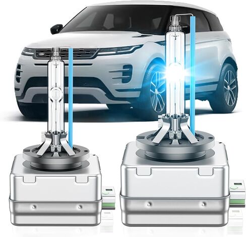 مناسب لسيارة Land Rover 2010-2019 Range Rover Evoque Sport 2015-2019 Discovery Sport 2010-2015 LR4 D3S HID مصابيح زينون الأمامية، لمبة إضاءة عالية منخفضة الشعاع، 6000K أبيض بارد، حزمة من 2 in Kuwait