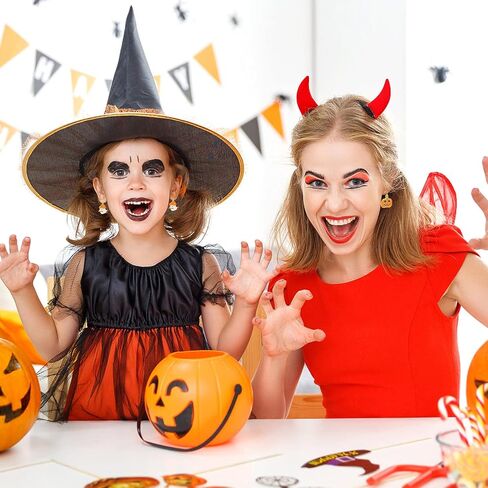 6-20 Pairs Halloween Stud Earrings Sets Spider Web Pumpkin Ghost Drop earrings Bat Cat Witch Stud Earrings Set Halloween Jewelry for Women in Saudi Arabia