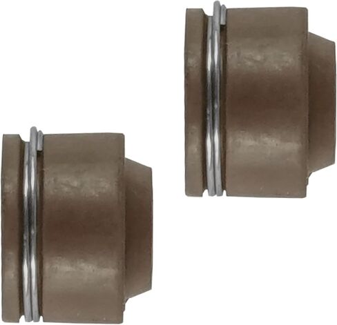 Caltric 2x Valve Stem Seal Compatible with Honda Rancher 350 2000 2001 2002 2003 2004 2005 2006 in Saudi Arabia