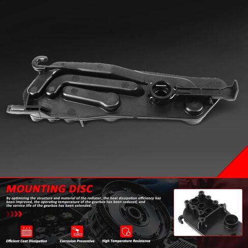 Radiator Mounting Peate Automatic Transmission Oil Cooler Thermostat Bracket For BMW 545i 550i 645Ci 630i 650i 730Li 735Li 740Li 750Li 760Li, 17117507973 17117534907 in Saudi Arabia
