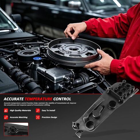 Radiator Mounting Peate Automatic Transmission Oil Cooler Thermostat Bracket For BMW 545i 550i 645Ci 630i 650i 730Li 735Li 740Li 750Li 760Li, 17117507973 17117534907 in Saudi Arabia