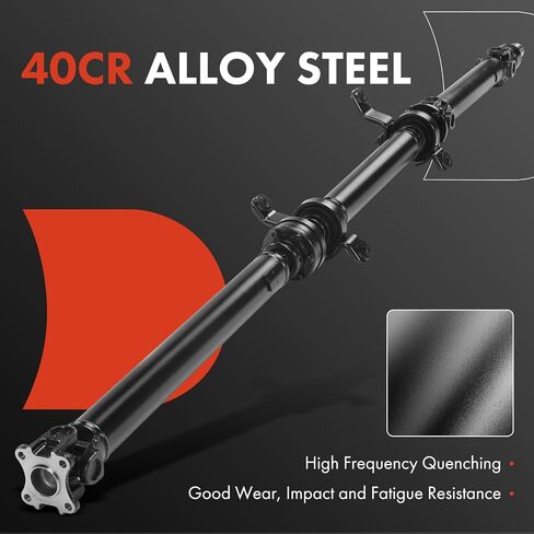A-Premium 83" Rear Drive Shaft Prop Shaft Driveshaft Assembly Compatible with Mitsubishi 2008-2015 Lancer 2008 2009 2010 2011 2012 2013 2014 2015 L4 2.0L, [AWD Sedan Turbocharged], Replace# 3401A147 in Saudi Arabia