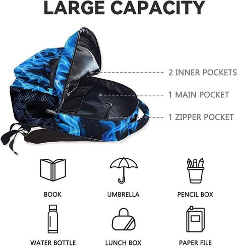School Backpack for Kids - Gamer Boys Backpack for Elementary Middle School - 17Inch Gaming Bookbag for Kindergarten with Adjustable Strap in Saudi Arabia