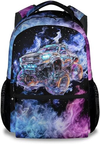 School Backpack for Kids - Gamer Boys Backpack for Elementary Middle School - 17Inch Gaming Bookbag for Kindergarten with Adjustable Strap in Saudi Arabia