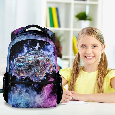 School Backpack for Kids - Gamer Boys Backpack for Elementary Middle School - 17Inch Gaming Bookbag for Kindergarten with Adjustable Strap in Saudi Arabia