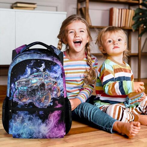 School Backpack for Kids - Gamer Boys Backpack for Elementary Middle School - 17Inch Gaming Bookbag for Kindergarten with Adjustable Strap in Saudi Arabia