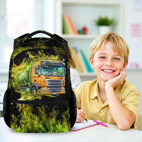 School Backpack for Kids - Gamer Boys Backpack for Elementary Middle School - 17Inch Gaming Bookbag for Kindergarten with Adjustable Strap in Saudi Arabia