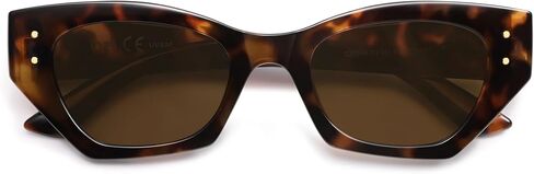 SOJOS Retro Trendy Polarized Sunglasses For Women Narrow Cat Eye Womens Shades SJ2346 in Saudi Arabia