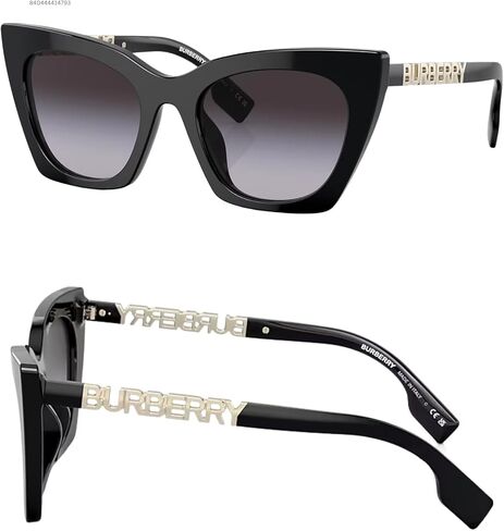BURBERRY MARIANNE BE4372U نظارة شمسية من الأسيتات على شكل عين القطة مع طقم نظارات فاخر in Saudi Arabia