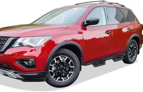درع للجيب من الألومنيوم HD Ridez متوافق مع Nissan Pathfinder 2013-2021 (باستثناء البلاتين) وإنفينيتي QX60 2013-2016 (قضبان جانبية لخطوات Nerf) in Saudi Arabia
