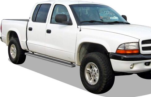 APS Premium 5in 304 Stainless Steel Running Boards Compatible with Dodge Dakota Quad Cab 00-04 in Saudi Arabia
