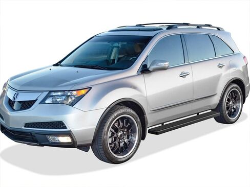 لوحات تشغيل APS (مطلية بمسحوق أسود مقاس 5 بوصات) وخطوات جانبية لقضبان Nerf متوافقة مع Acura MDX 2007-2010 in Saudi Arabia