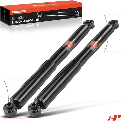 A-Premium Rear Suspension Shock Absorber Compatible with Ram ProMaster City 2015-2022, 2-PC Set in Saudi Arabia