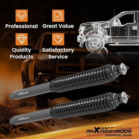maXpeedingrods 3-4.5" Front Shock Absorbers for Ram 2500 Ram 3500 4WD 2003-2022, G1 Version in Saudi Arabia
