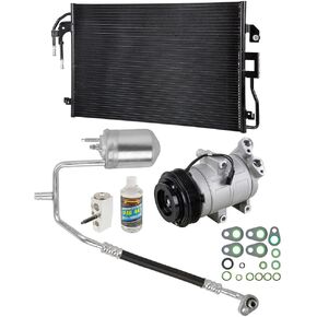 ضاغط التيار المتردد ومجموعة تكييف الهواء لسيارة Ford Escape Mazda Tribute Mercury Mariner 2.5L غير Hybrid Auto Trans 2009 2010 2011 2012 - BuyAutoParts 60-89407CK جديد in Kuwait