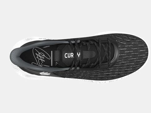 Under Armour Steph Curry Flow 9 Team Mens Basketball Shoes Black/White in Saudi Arabia