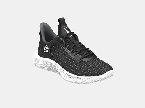 Under Armour Steph Curry Flow 9 Team Mens Basketball Shoes Black/White in Saudi Arabia