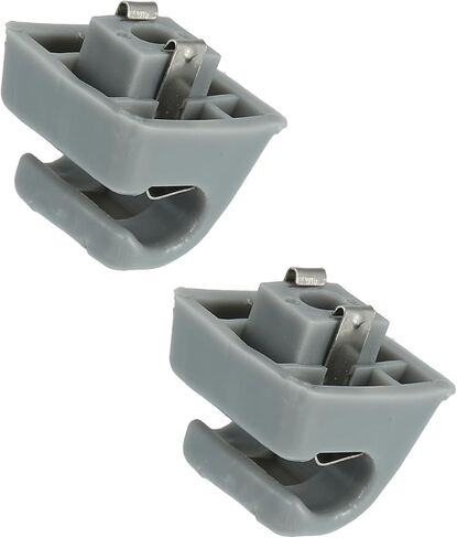 ACROPIX Car Sun Visor Hook Clip 126-810-00-12-8412 for Mercedes Benz W123 W124 W126 W201 190 E S Class Gray 2 Pcs Car Parts in Saudi Arabia
