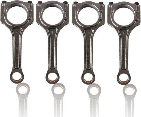 4pcs Connecting Rods 8217 12654958 Compatible with Buick Terrain LaCrosse 4 Cyl 2.4L 2010-2016 After-Market Parts 1 Year Warranty in Saudi Arabia