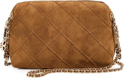 Tory Burch Women's Fleming Suede Crossbody Bag in Saudi Arabia