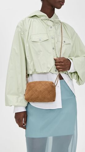 Tory Burch Women's Fleming Suede Crossbody Bag in Saudi Arabia