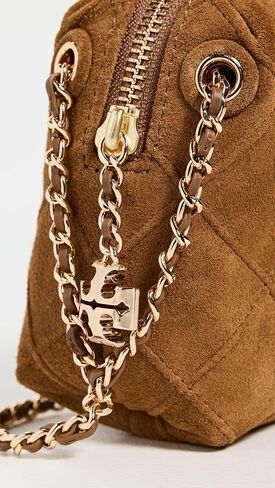 Tory Burch Women's Fleming Suede Crossbody Bag in Saudi Arabia