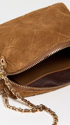 Tory Burch Women's Fleming Suede Crossbody Bag in Saudi Arabia