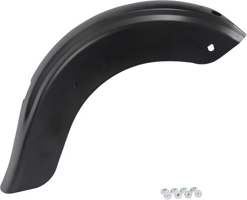 TCT-MOTORPARTS Vivid Black Rear Fender Fit For Harley Road Street Glide 09-23 CVO Limited 16-22 Road King Special FLHRXS 2017-2025 in Saudi Arabia