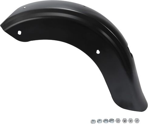 TCT-MOTORPARTS Vivid Black Rear Fender Fit For Harley Road Street Glide 09-23 CVO Limited 16-22 Road King Special FLHRXS 2017-2025 in Saudi Arabia