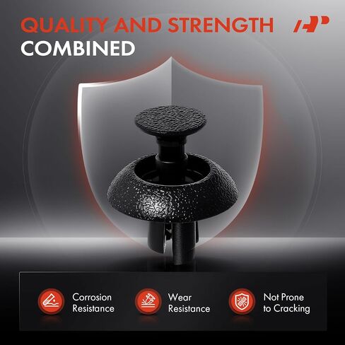 A-Premium 20 قطعة من غطاء محرك النايلون وشبكة مصد السيارة ومشابك تثبيت دبوس الدفع المتوافقة مع Toyota Lexus - Camry Avalon 4Runner Land Cruiser CT200h GX460 IS250 LS460 LX570 RX350 RX450h in Saudi Arabia