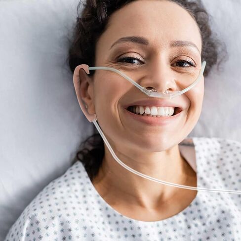 4 Pack Satin Nasal Cannula Ear Cushions Soft Nasal Oxygen Covers Cannula Ear Protector for Oxygen Users to Help Relieve Ear Pain and Prevent Cheek Prevent Ear Soreness in Kuwait